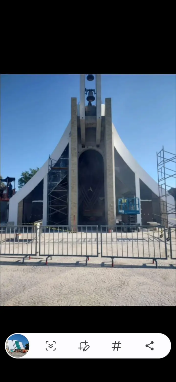 Estrutura Metálica para Igreja – Vista Externa