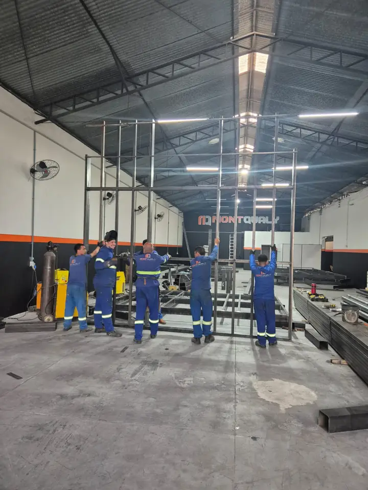Montagem de Estrutura em Equipe