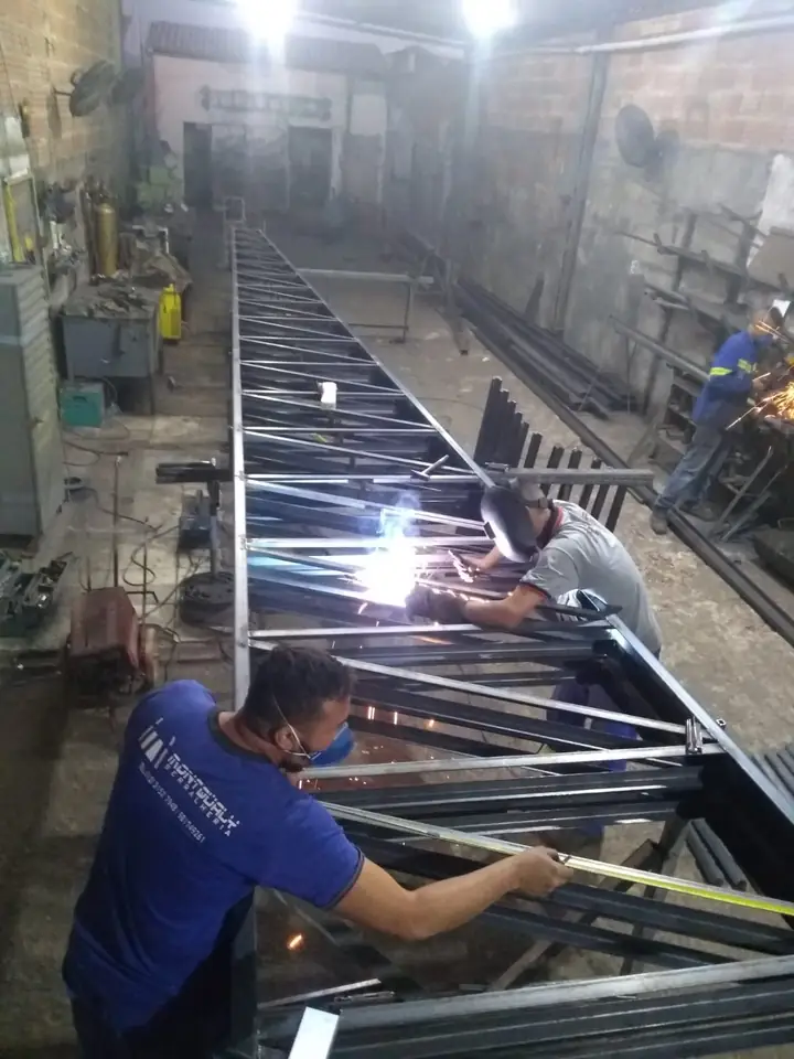 Soldagem de Treliças